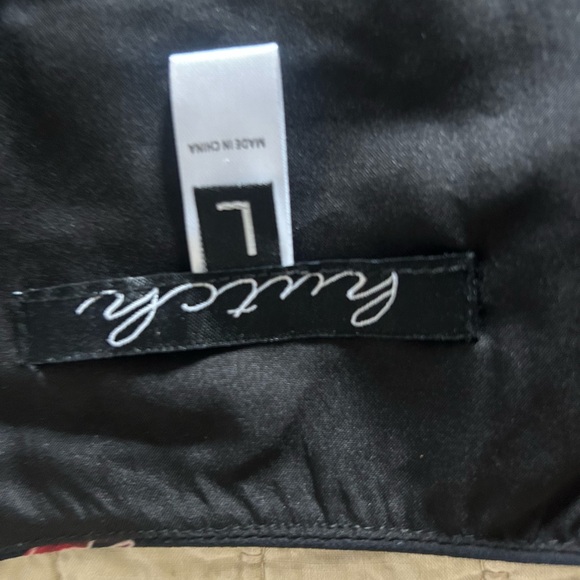 Hutch x ModCloth Truth From My Red Lips Black Midi Dress NWOT Size Large - Picture 10 of 11